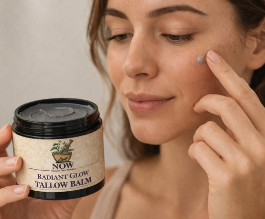 Radiant Glow Tallow Balm (Grass-Fed & Grass-Finished) 50g